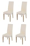 t m c s Tommychairs - 4er Set Moderne Stühle Chiara für Küche und Esszimmer, robuste Struktur aus...
