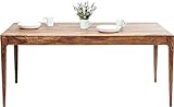 Kare Design Brooklyn Nature Tisch, 200x100cm, eleganter Massivholztisch aus Sheesham, großer Esstisch,...