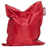 Fatboy® Junior rot | Original Nylon-Sitzsack | Klassisches Indoor Sitzkissen speziell für Kinder | 130 x 100...