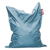 Fatboy® Original eisblau Nylon-Sitzsack | Klassischer Indoor Beanbag, Sitzkissen | 180 x 140 cm